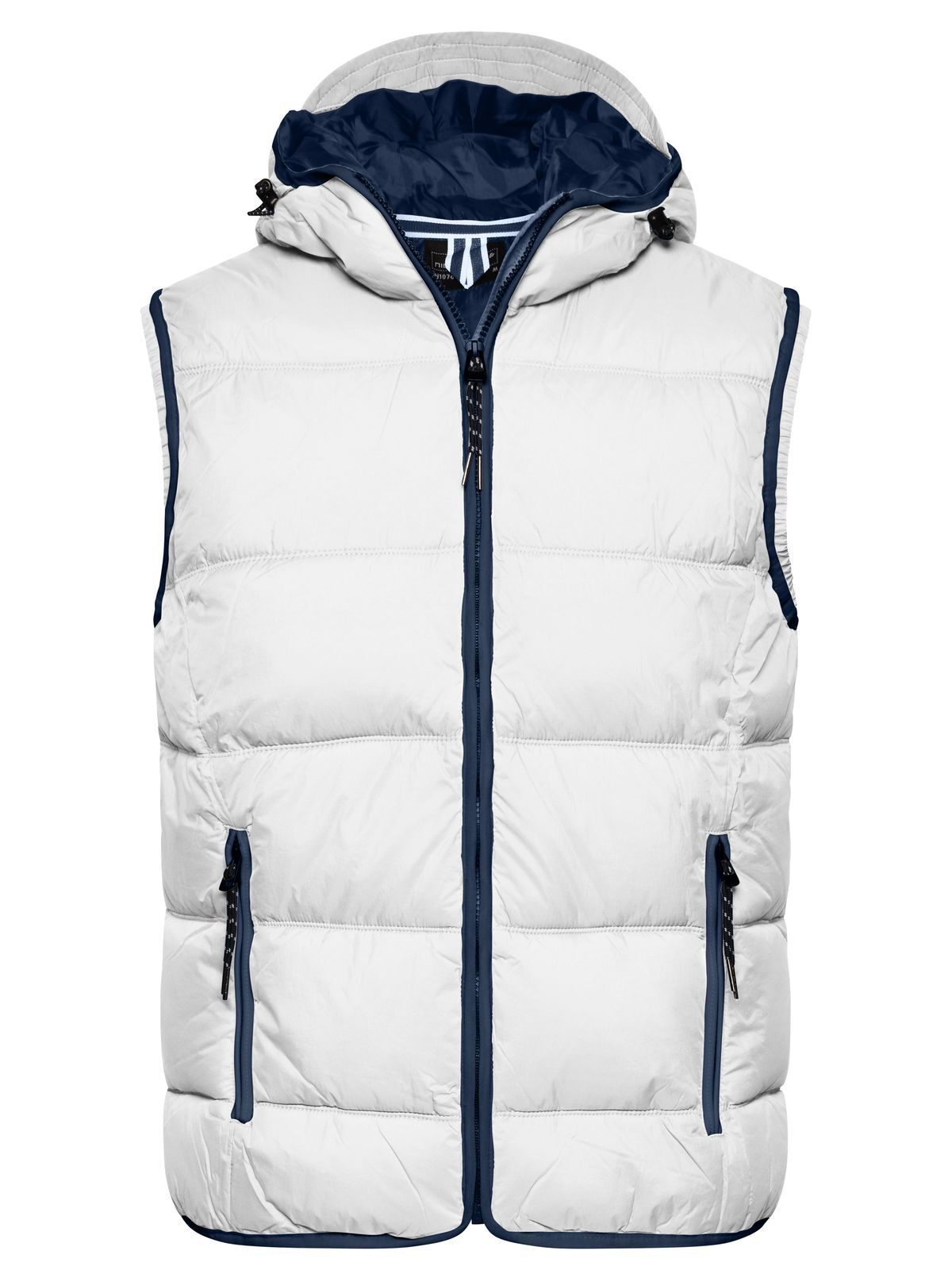 Herren-Seefahrerweste - WHNY - WHNY – Weiß-Marineblau