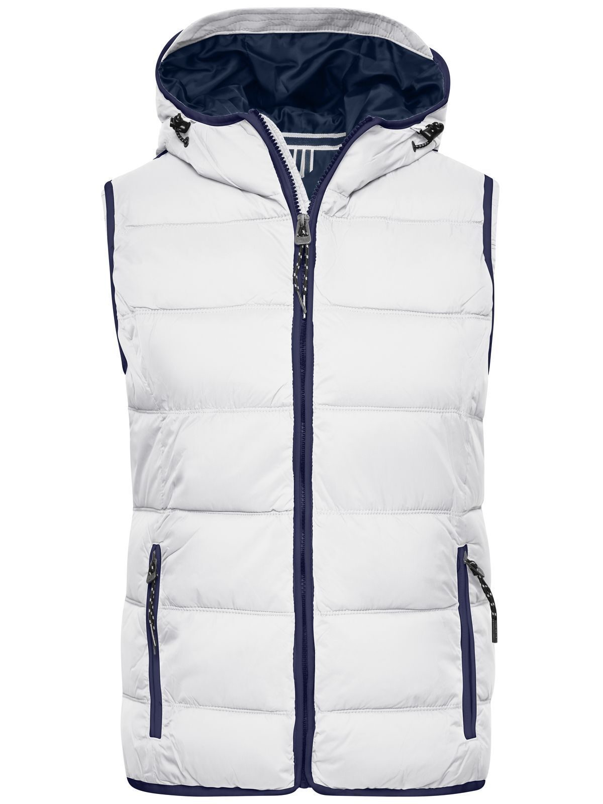 Maritime Damenweste - WHNY - WHNY – Weiß-Marineblau