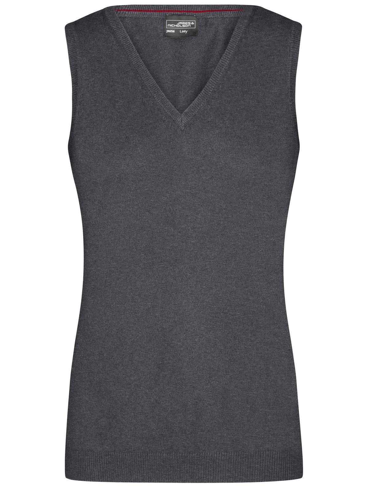 Damen-Pullover mit V-Ausschnitt - ANME - ANME – Anthrazit-Melange