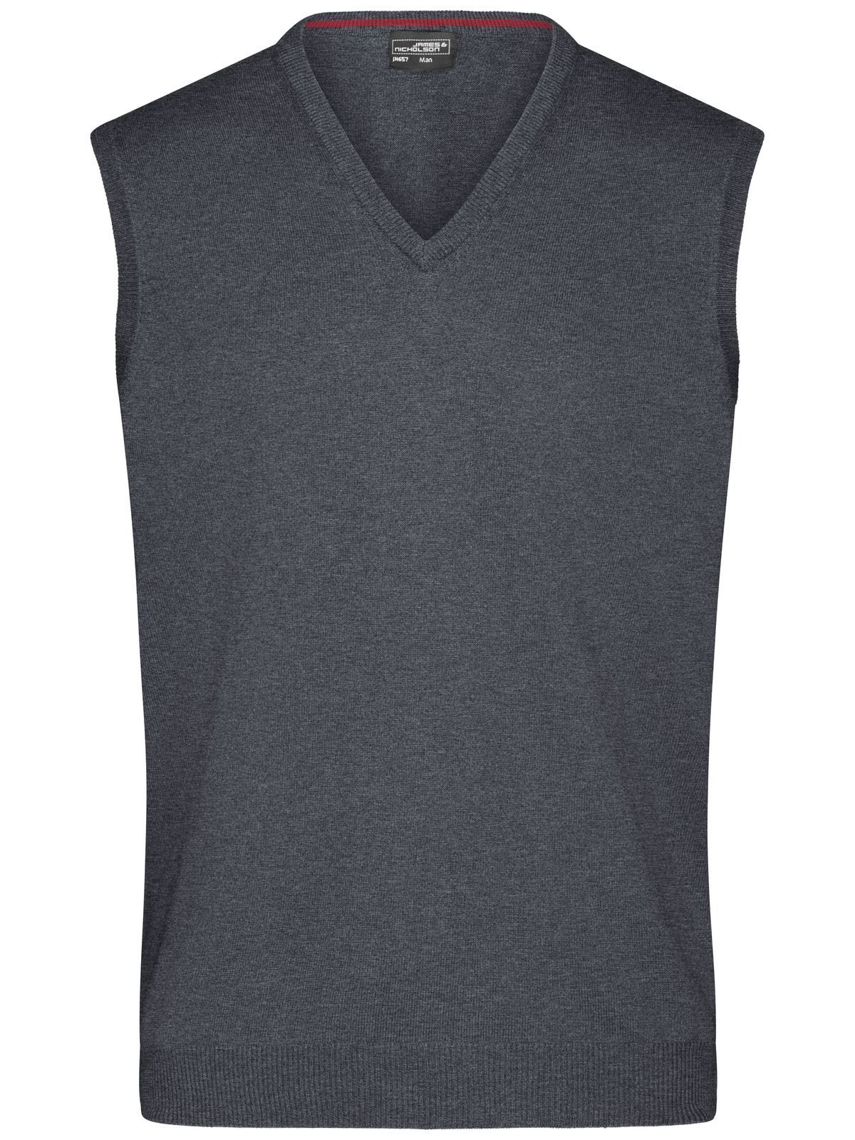 Herren-Pullover mit V-Ausschnitt - ANME - ANME – Anthrazit-Melange