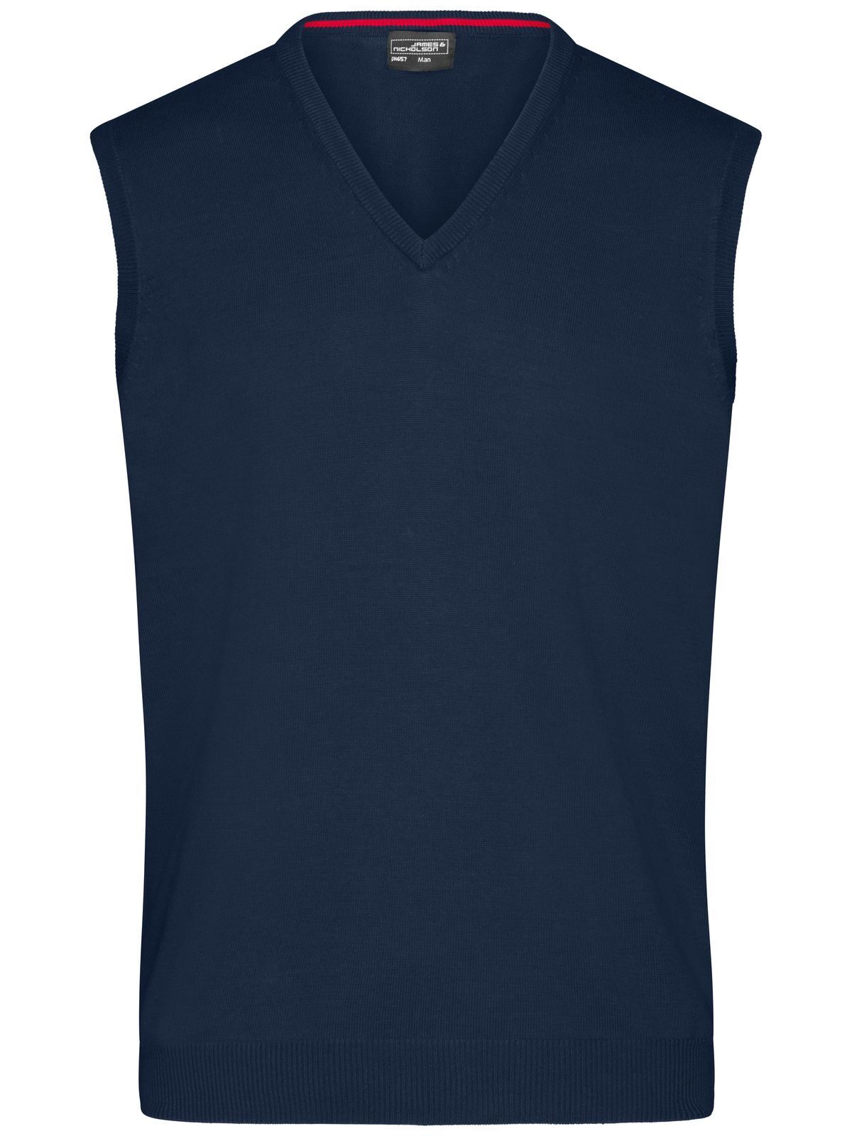 Herren-Pullover mit V-Ausschnitt - NY - New York - Marine