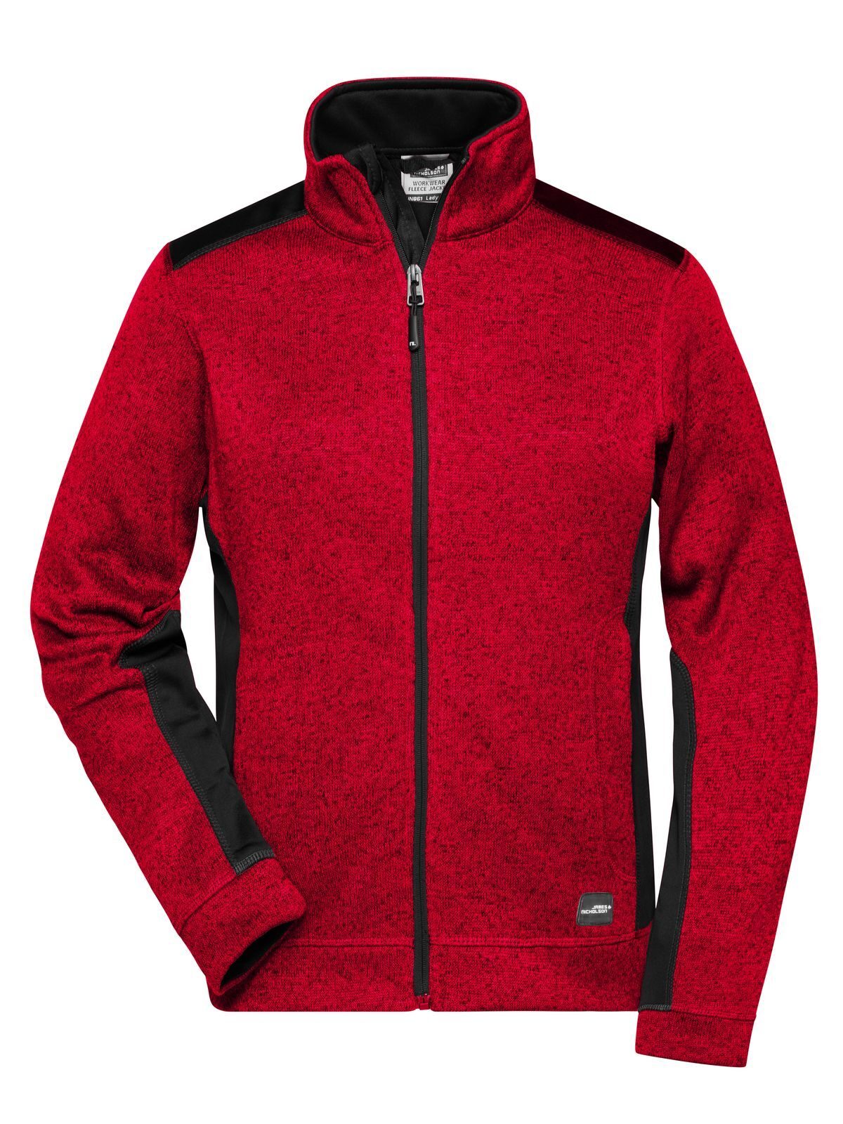 Damen-Strickfleecejacke für Arbeitskleidung -ROBUST- - RDMEBL - Schwarz