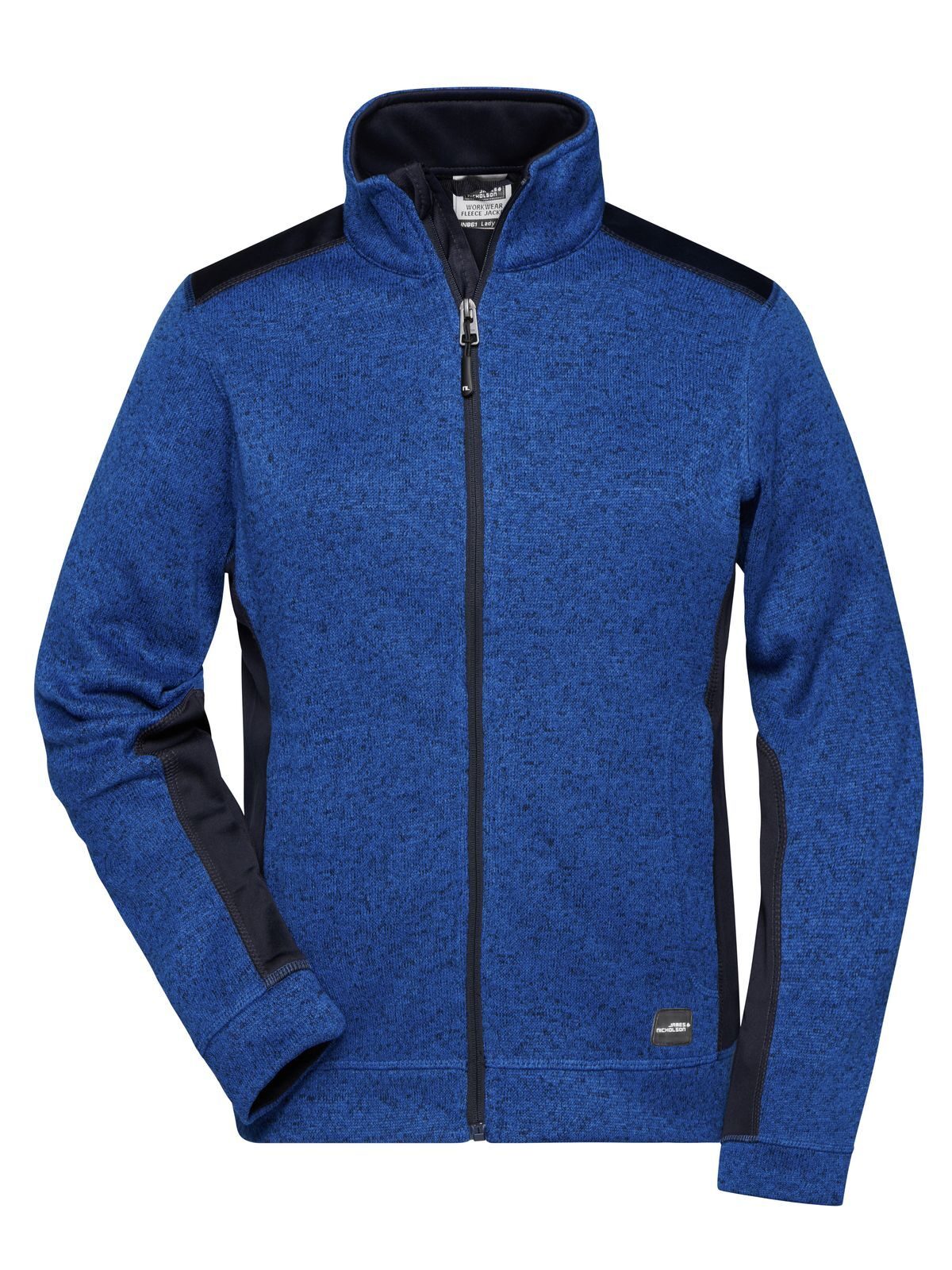Damen-Strickfleecejacke für Arbeitskleidung -ROBUST- - RYMNY - ROYAL MELANGE - NAVY