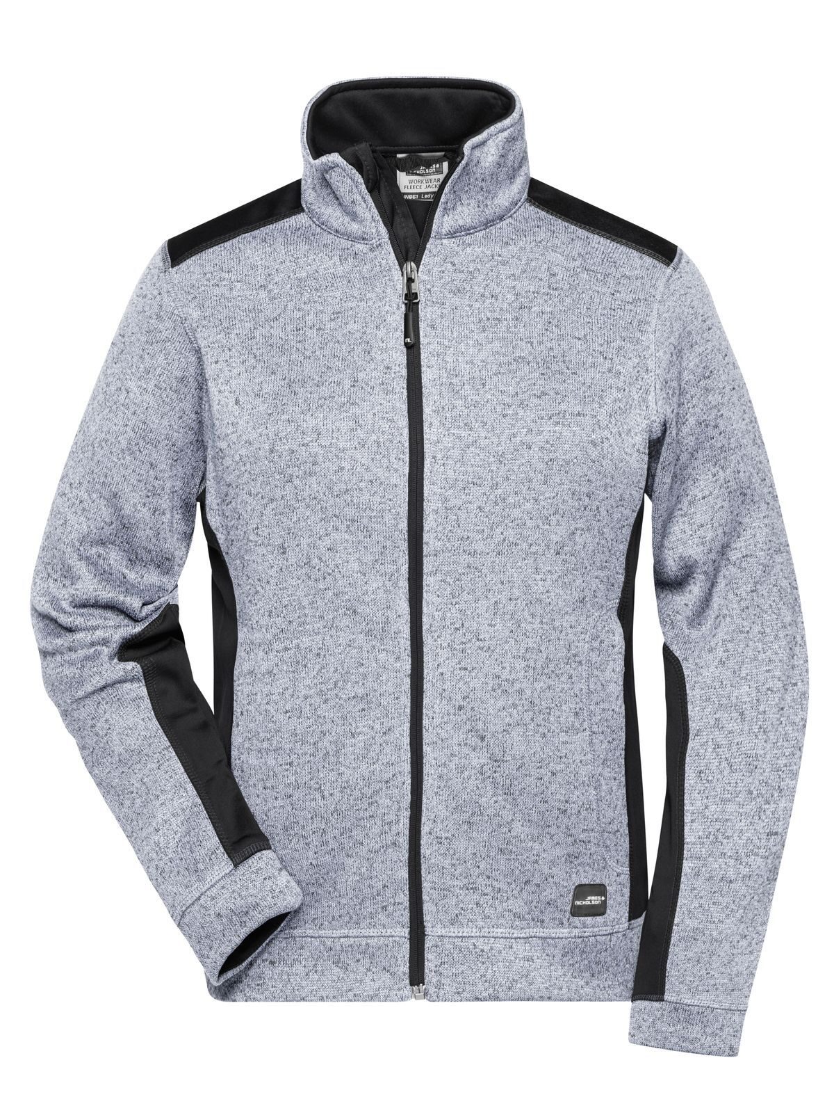 Damen-Strickfleecejacke für Arbeitskleidung -ROBUST- - WHMCB - CARBON