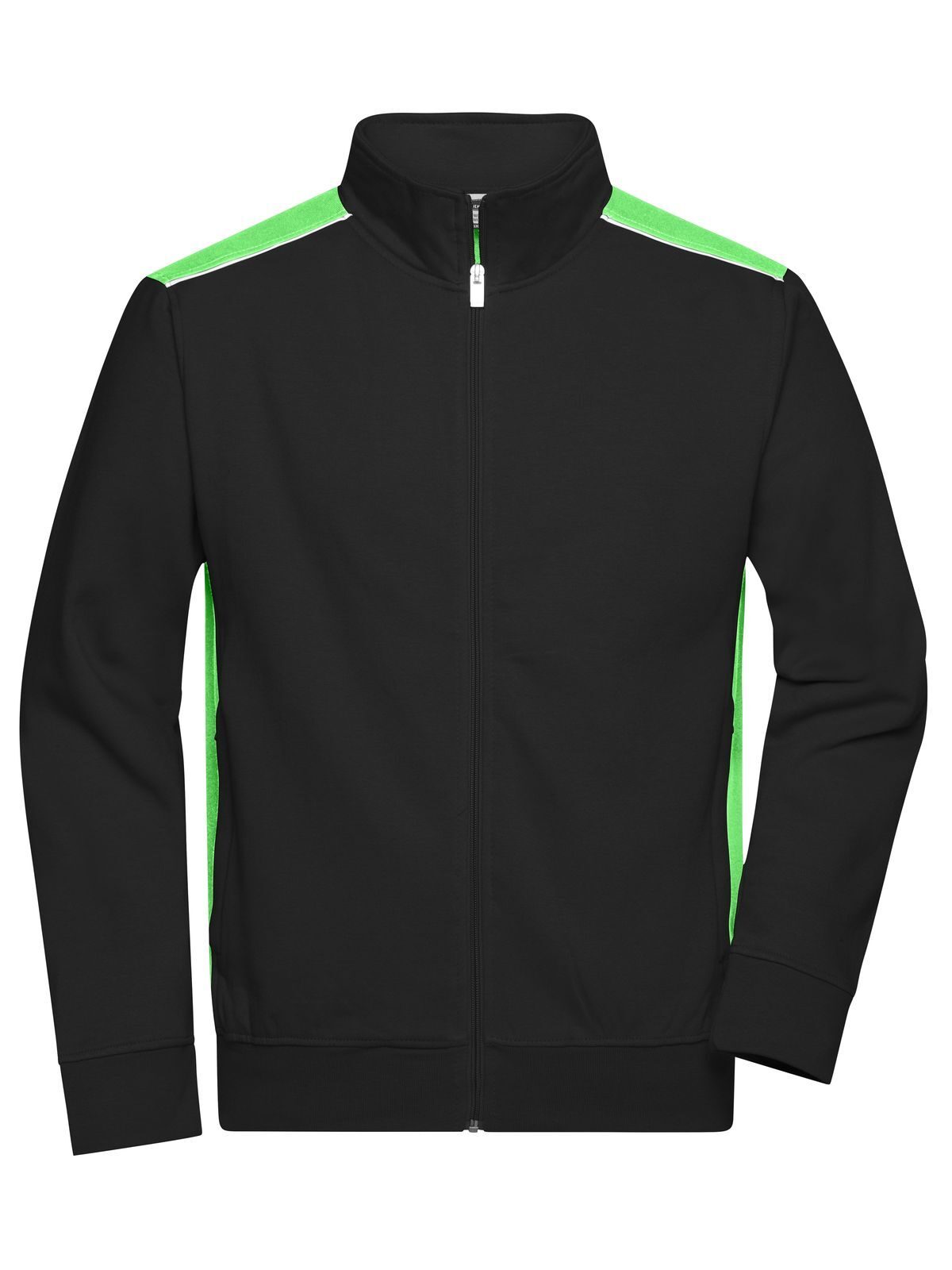 Herren-Arbeitsjacke - FARBE - - BLLIM - SCHWARZ-LIMETTEN-GRÜN