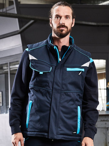 Wattierte Softshell-Arbeitsweste – Stufe 2