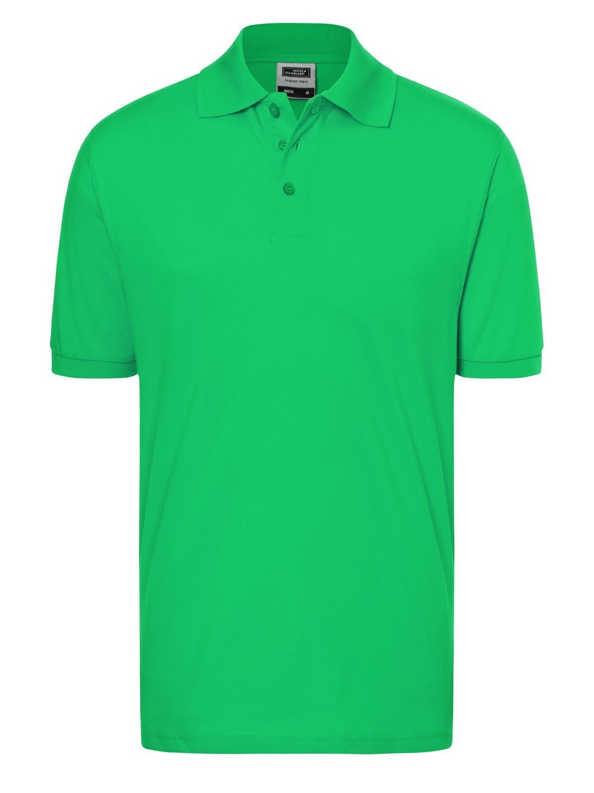 Klassisches Polo - FENY - FENY – Farngrün – Marineblau