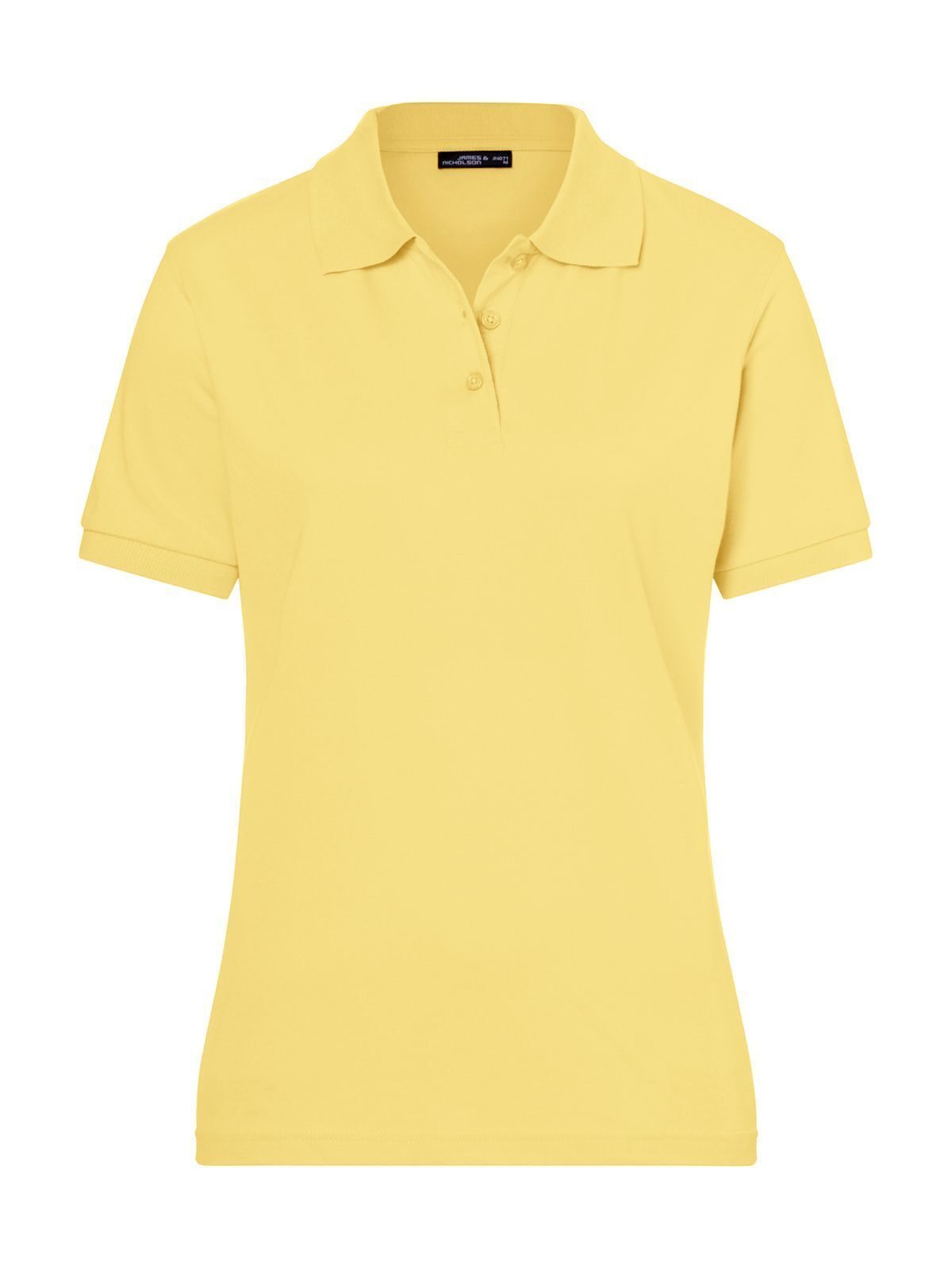 Klassisches Damen-Polo - Lauge-Hellgelb