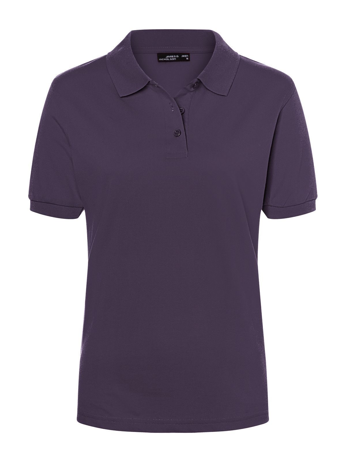 Klassisches Damen-Polo - AUB-AUBERGINE