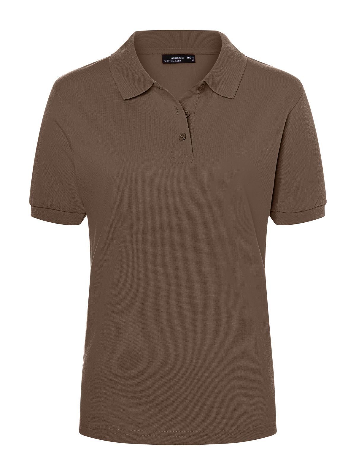 Klassisches Damen-Polo - BR- BRAUN