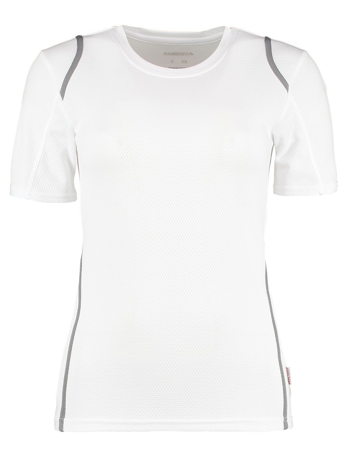 Cooltex Damen-T-Shirt - WHI-GRE – Weiß/Grau