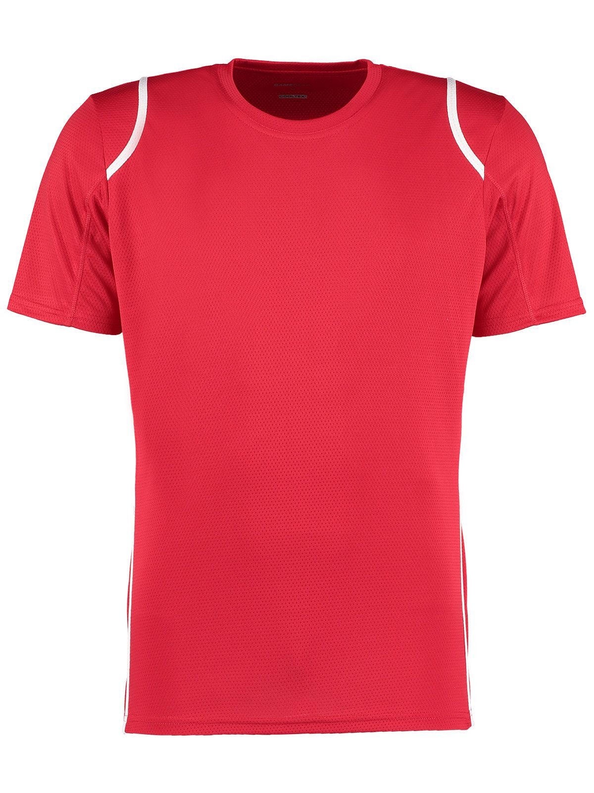 Cooltex® Contrast-T-Shirt in regulärer Passform - ROT-WEI - Rot/Weiß