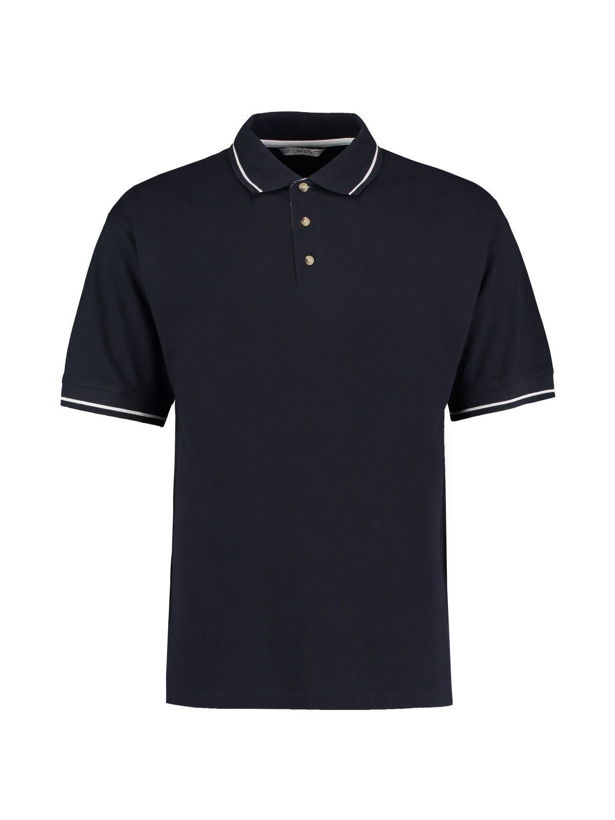 Klassisches St. Mellion Polo-Shirt - 252 - NAV-WHI – Marineblau/Weiß