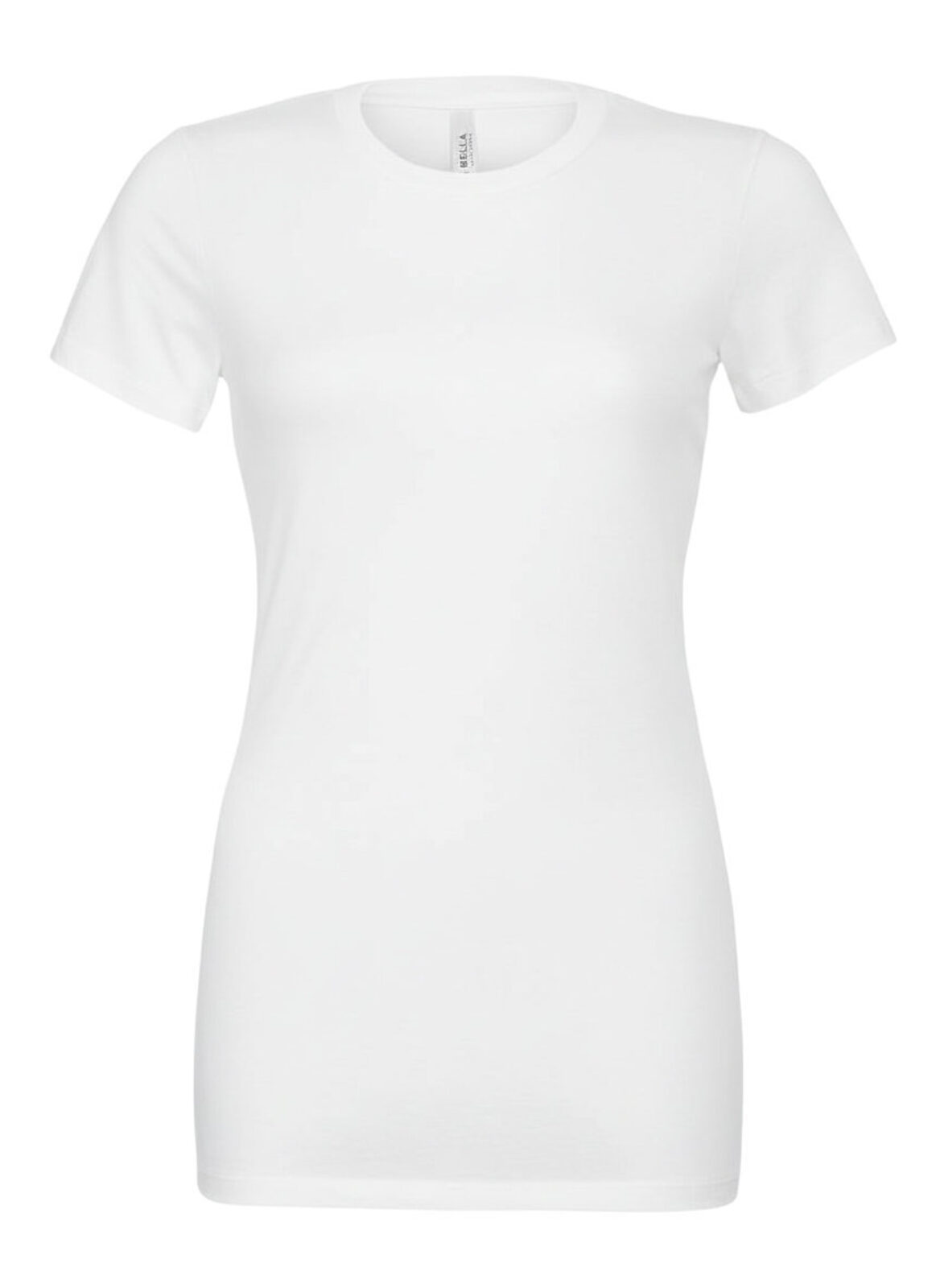 Lässiges Kurzarm-T-Shirt aus Jersey für Damen - WH - Weiß