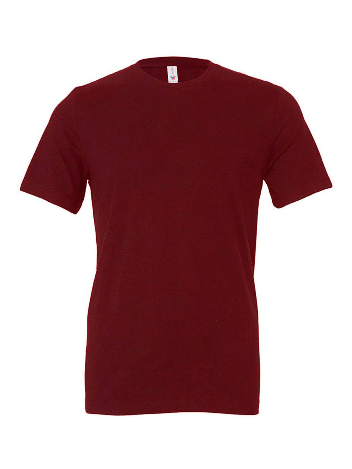 Unisex-T-Shirt aus Jersey mit kurzen Ärmeln - 91 - Kastanienbraun
