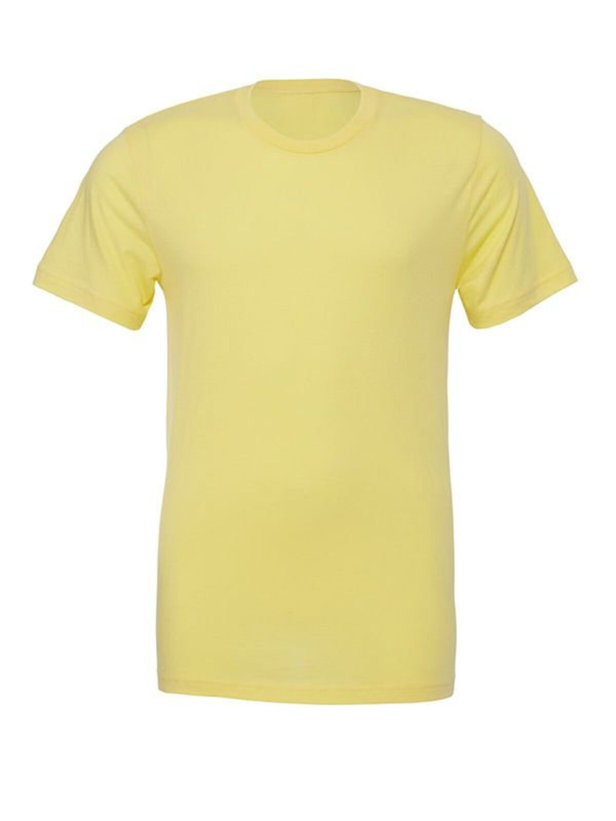 Unisex-T-Shirt aus Jersey mit kurzen Ärmeln - 24 - Gelb