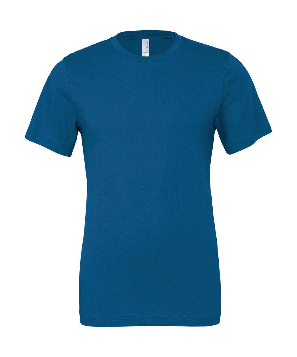 Unisex-T-Shirt aus Jersey mit kurzen Ärmeln - 330 - Tiefblau