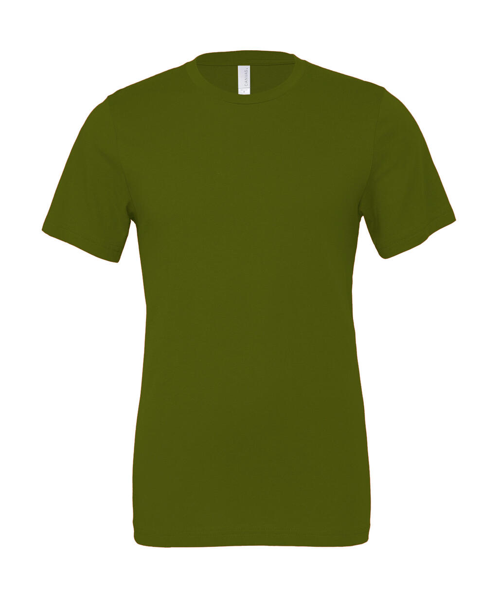 Unisex-T-Shirt aus Jersey mit kurzen Ärmeln - Olive