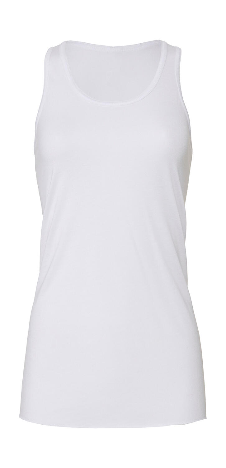 Tanktop mit fließendem Rückenausschnitt - WH - Weiß