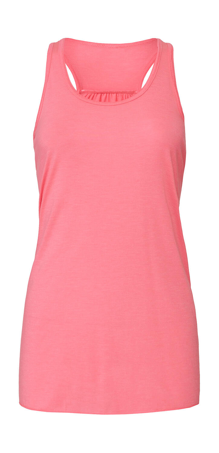 Tanktop mit fließendem Rückenausschnitt - 00064 - Neonpink