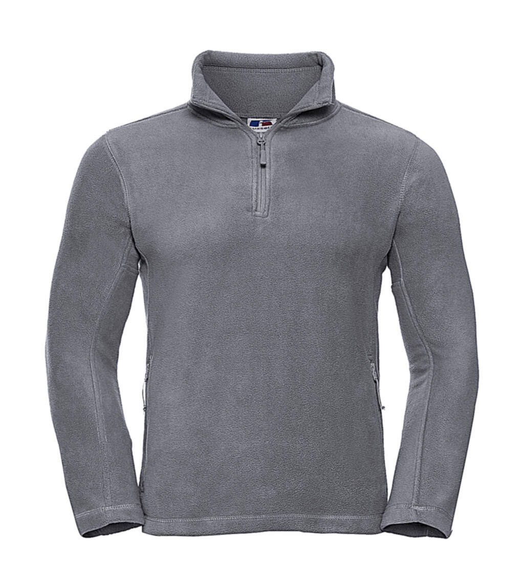 Fleecejacke mit Viertelreißverschluss für Outdoor-Aktivitäten - CG - Konvoi Grau