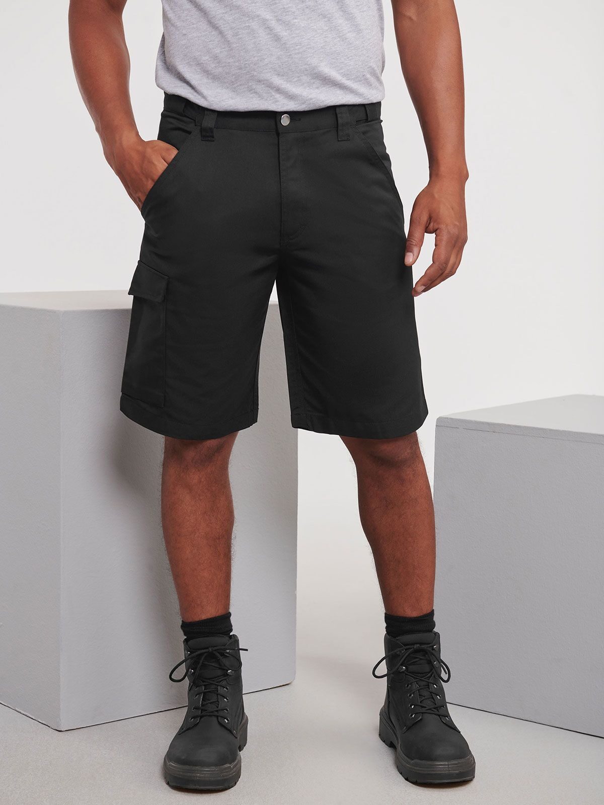 Arbeitsshorts aus Baumwollmischgewebe