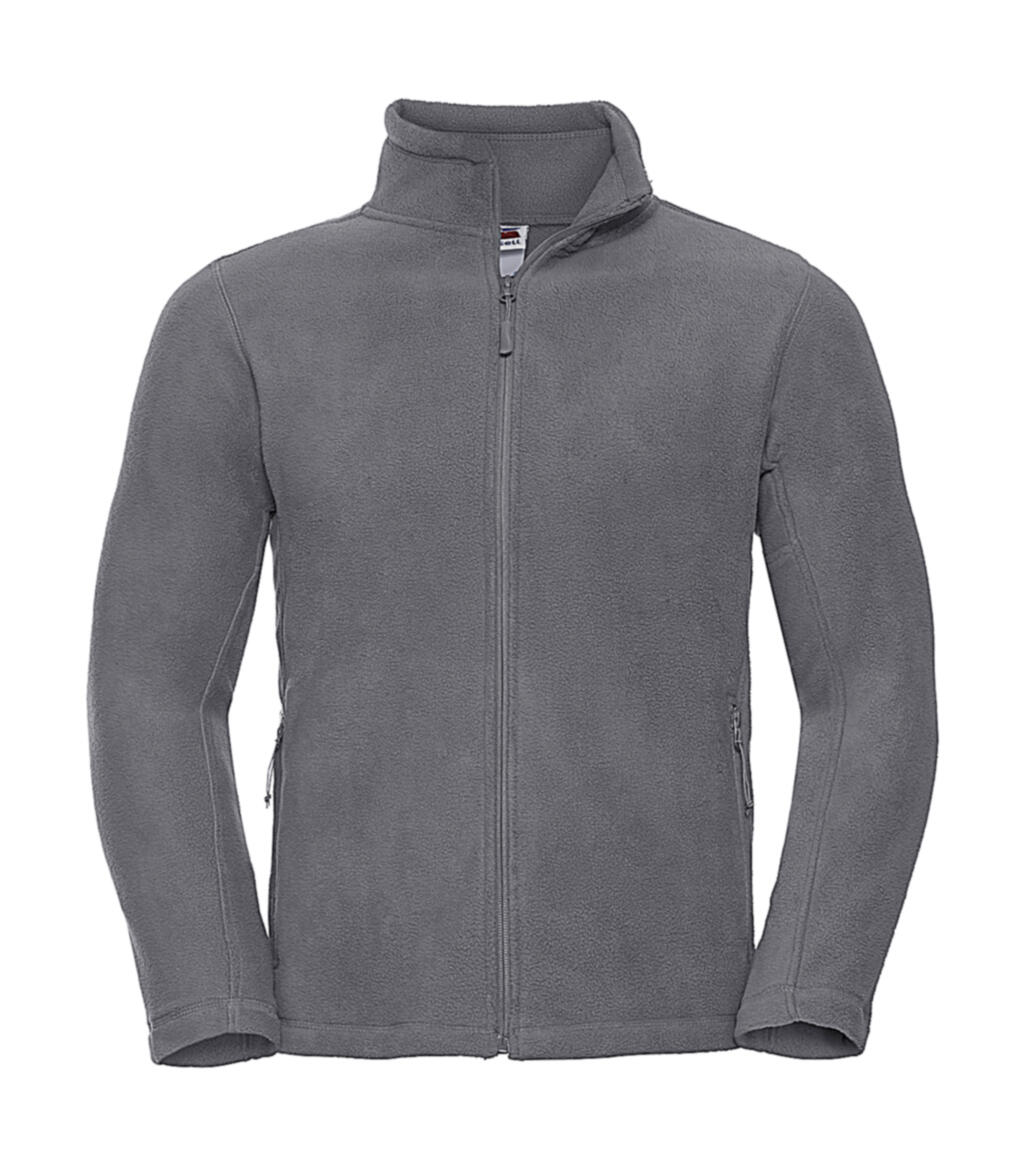 Herren-Fleecejacke mit durchgehendem Reißverschluss für draußen - CG - Konvoi Grau