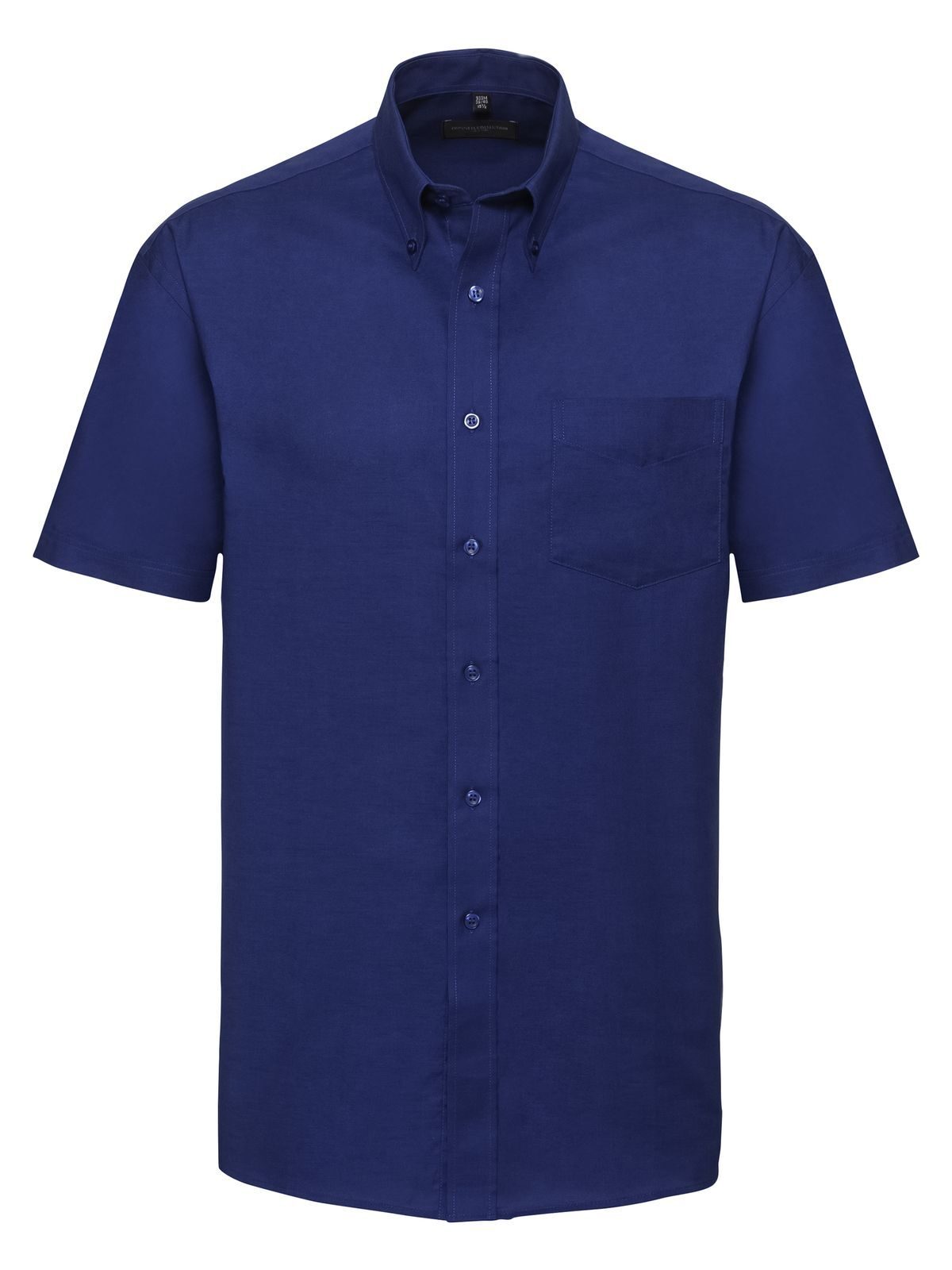 Klassisches Oxford-Hemd für Herren mit kurzen Ärmeln - BH - Bright Royal