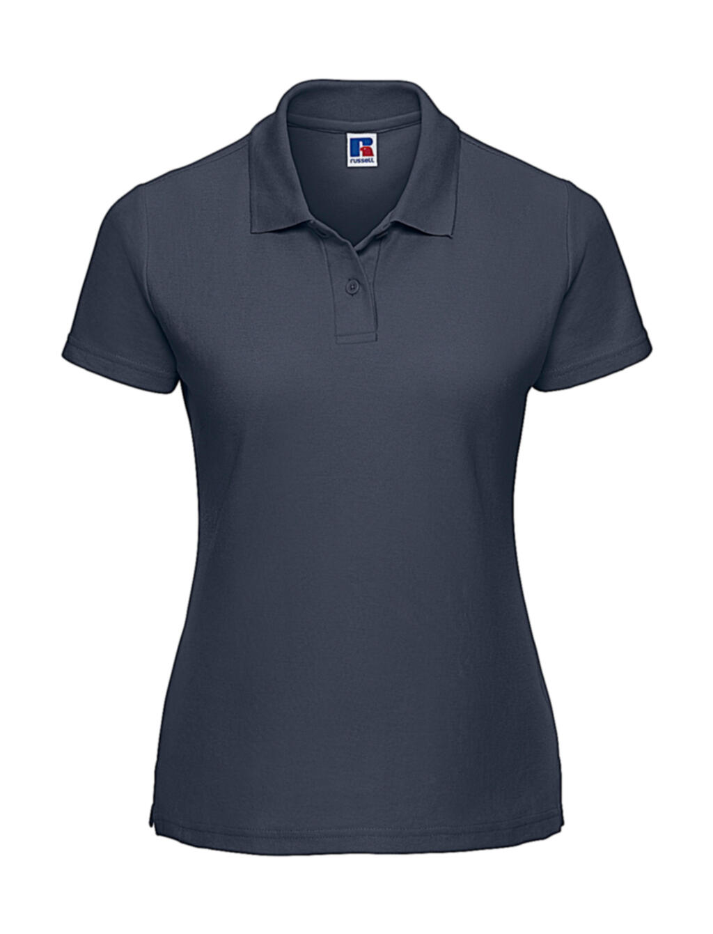 Klassisches Damen-Polo aus Baumwollmischgewebe - 201 - Französische Marine