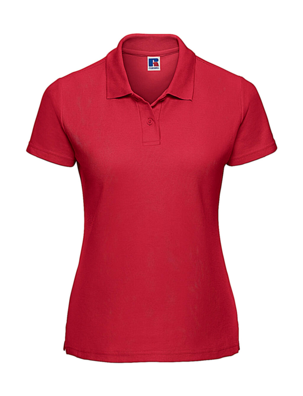 Klassisches Damen-Polo aus Baumwollmischgewebe - 401 - Klassisches Rot