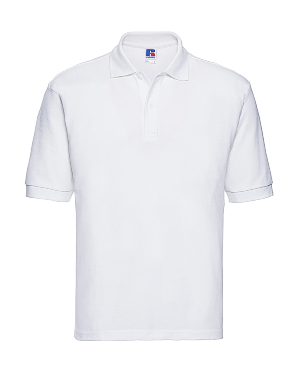 Klassisches Herren-Polohemd aus Baumwollmischgewebe - 000 - Weiß