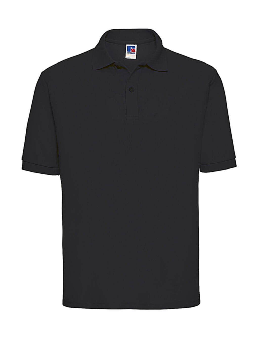 Klassisches Herren-Polohemd aus Baumwollmischgewebe - 101 - Schwarz