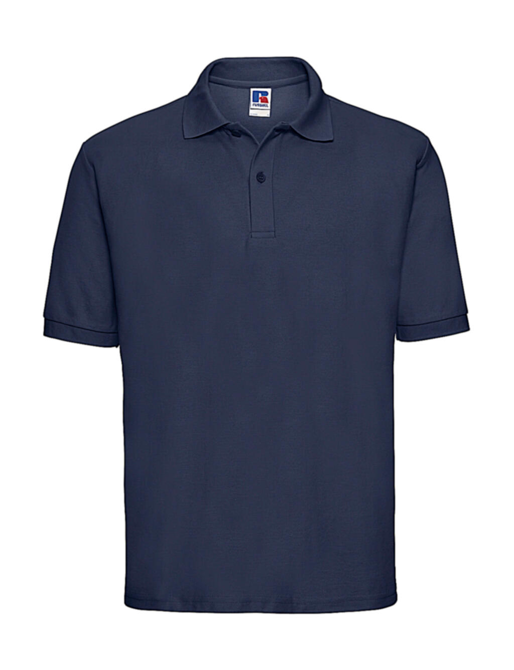 Klassisches Herren-Polohemd aus Baumwollmischgewebe - 201 - Französische Marine