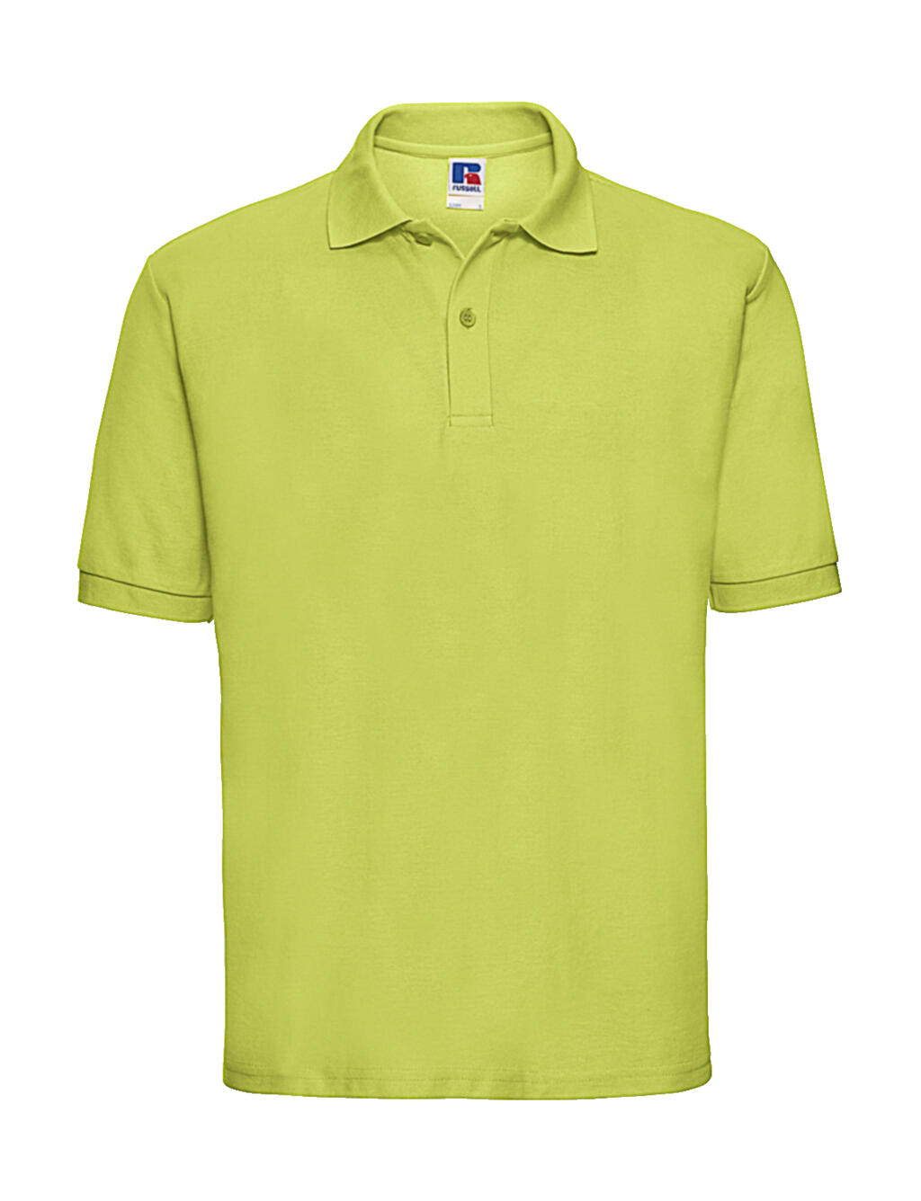 Klassisches Herren-Polohemd aus Baumwollmischgewebe - 521 - Kalk