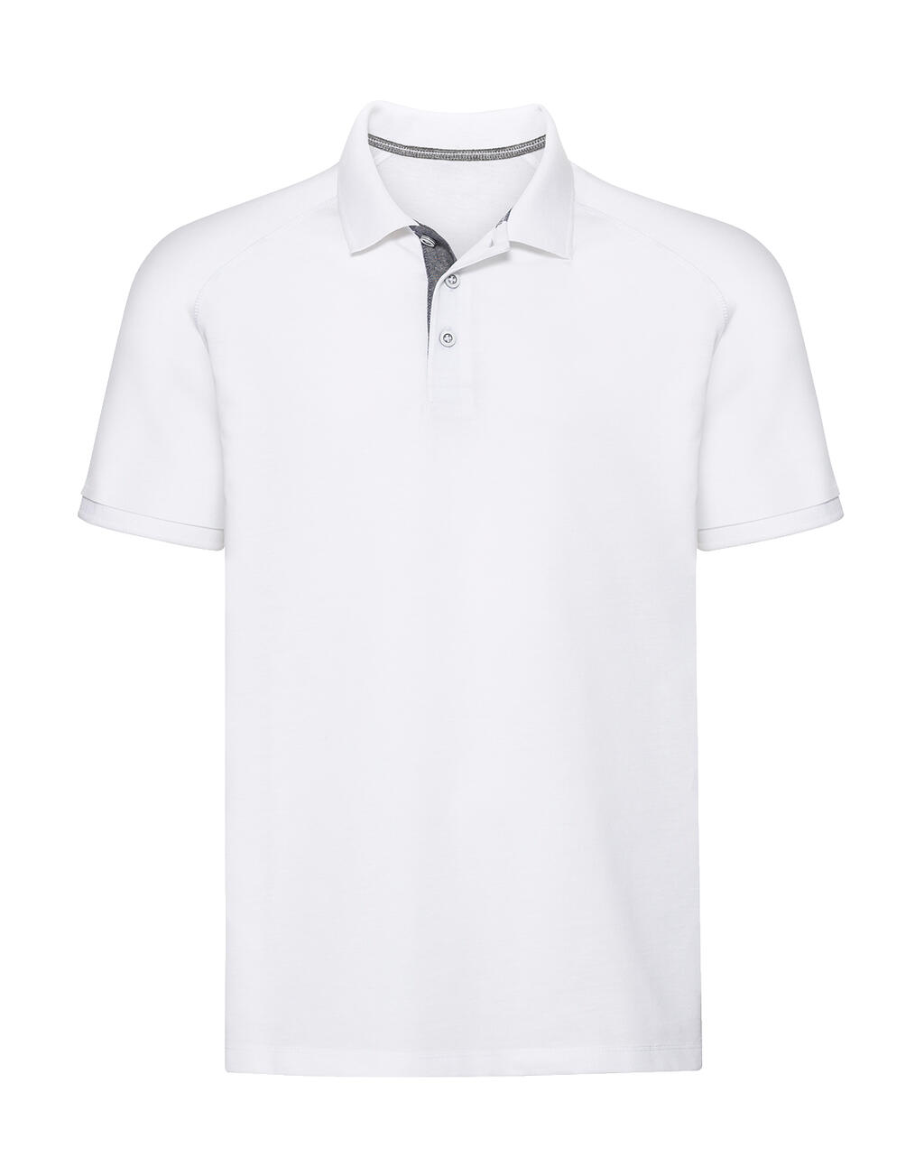 Herren Jersey HD Raglan Polo - 30 - Weiß