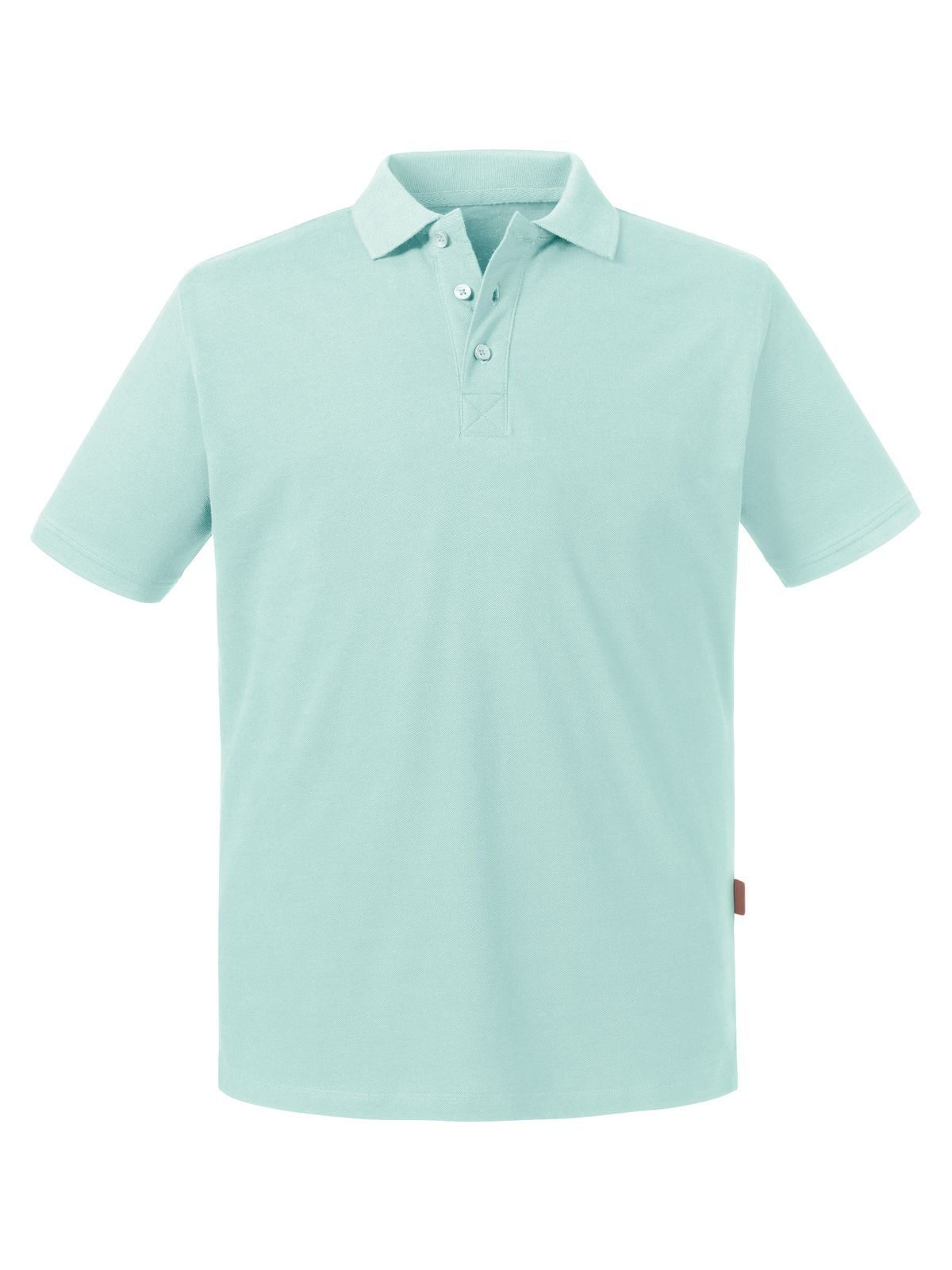 Herren-Polo aus reiner Bio-Baumwolle - AQ - Wasser