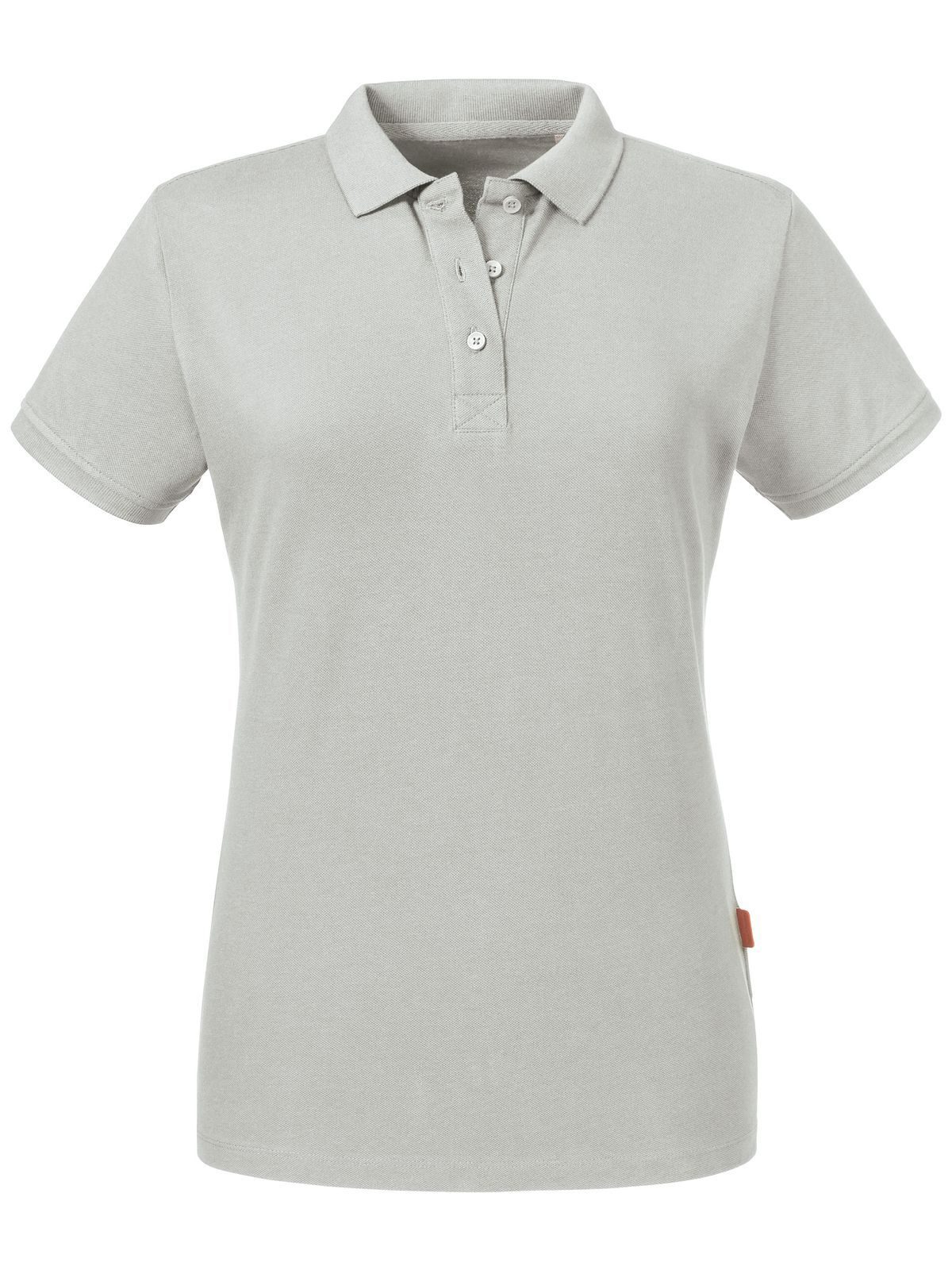 Damen-Polo aus reiner Bio-Baumwolle - BK - Stein