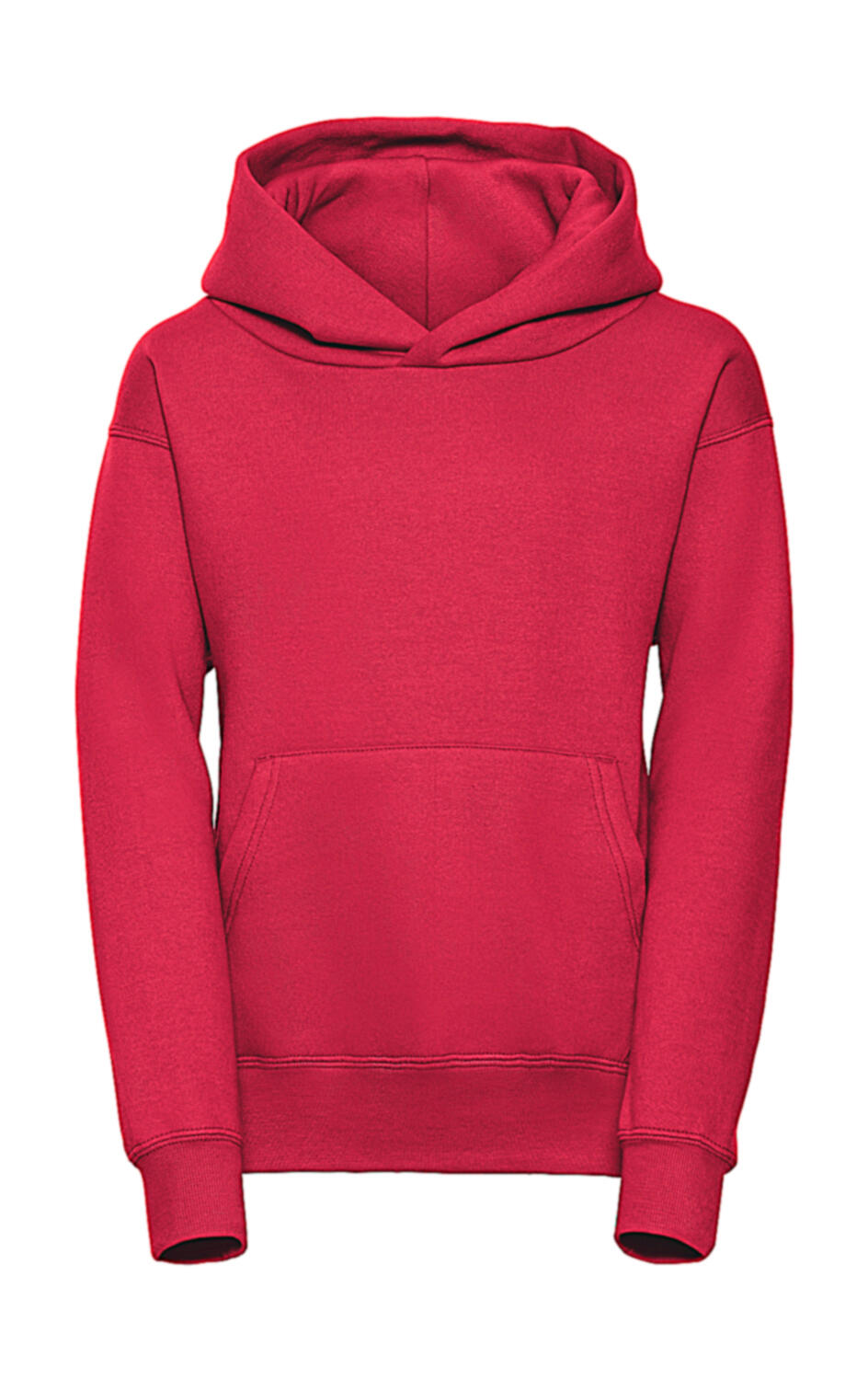 Kinder-Kapuzenpullover - 401 - Klassisches Rot