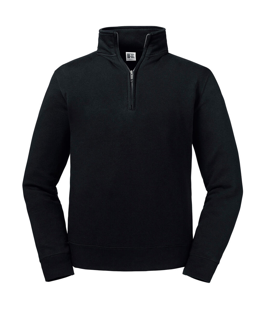 Authentic Quarter Zip Sweatshirt - 101 - Schwarz