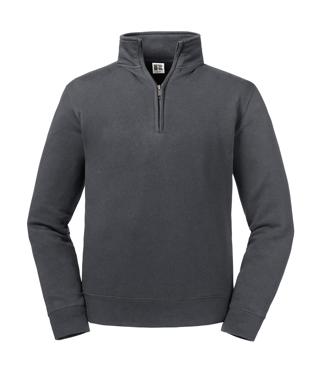Authentic Quarter Zip Sweatshirt - 127 - Konvoi Grau