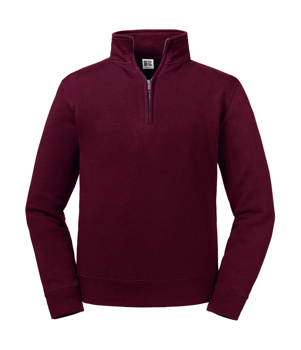 Authentic Quarter Zip Sweatshirt - 448 - Burgund