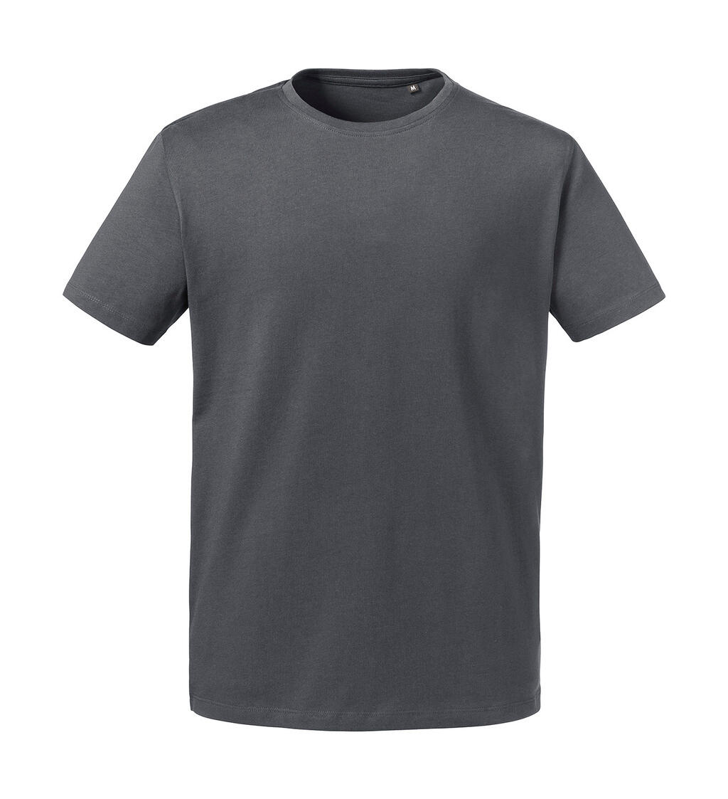 Schweres Herren-T-Shirt aus reiner Bio-Baumwolle - CG - Konvoi Grau