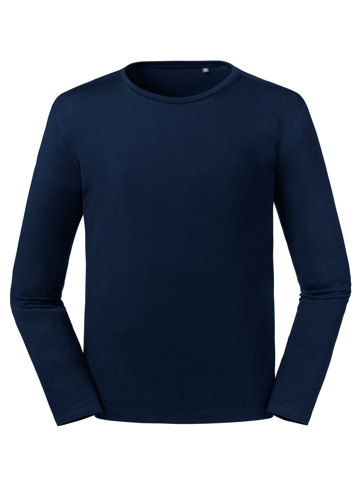 Herren Langarmshirt aus reiner Bio-Baumwolle NEU - FN - Französische Marine