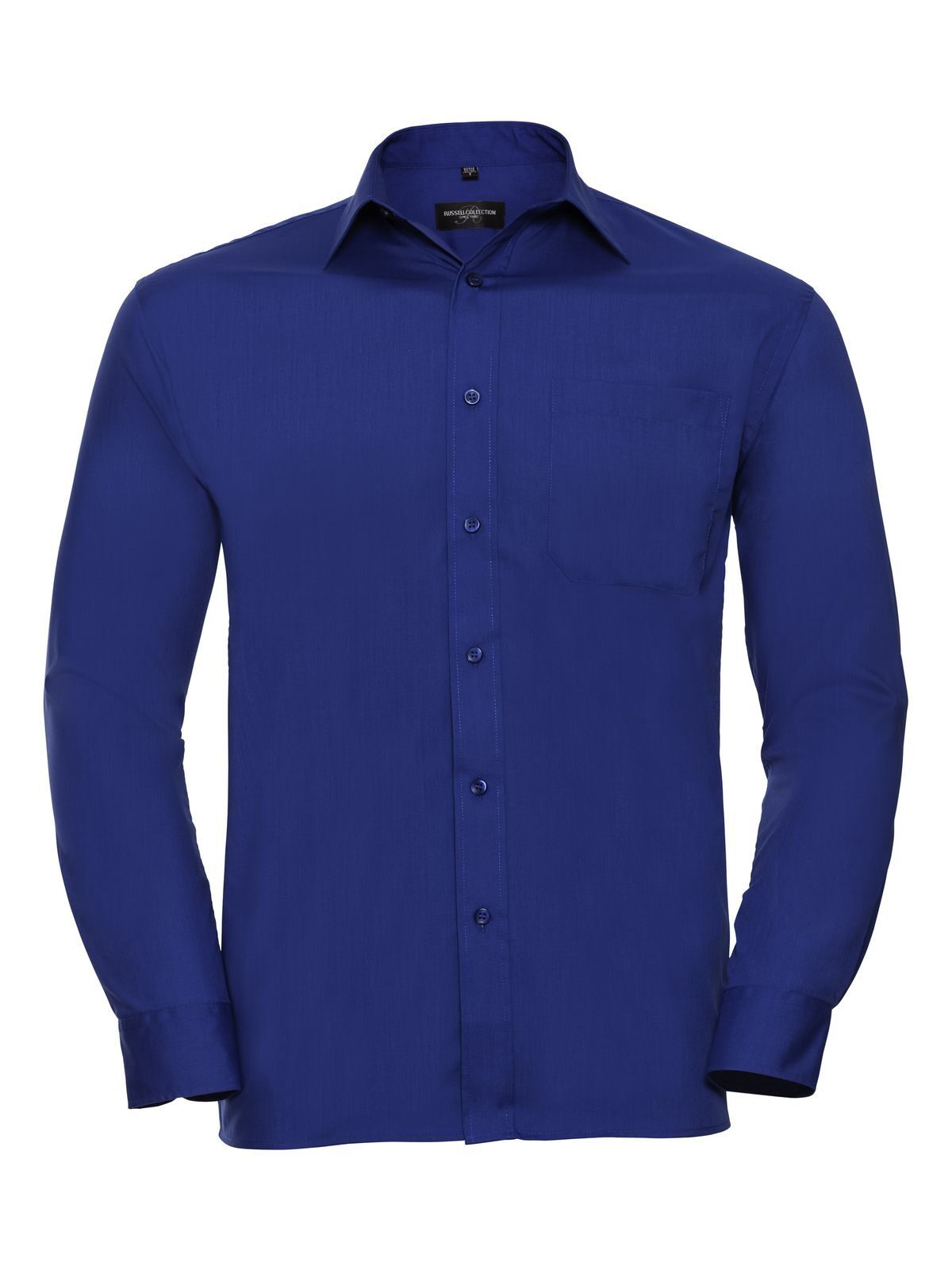 Klassisches Herren-Langarmhemd aus Baumwollmischgewebe - BH - Bright Royal
