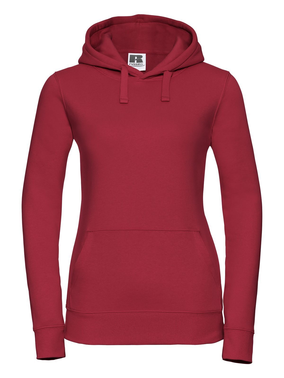 Authentischer Damen-Kapuzenpullover - CR - Klassisches Rot
