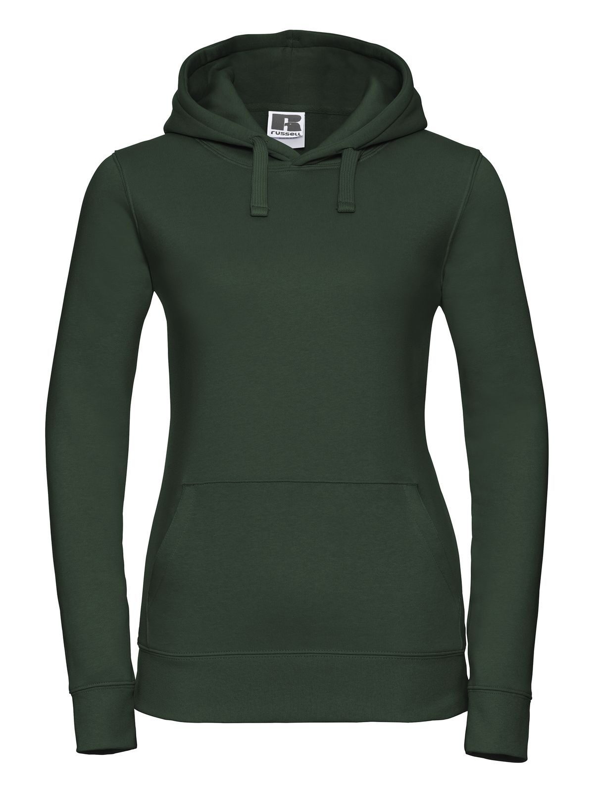 Authentischer Damen-Kapuzenpullover - 38 - Flaschengrün