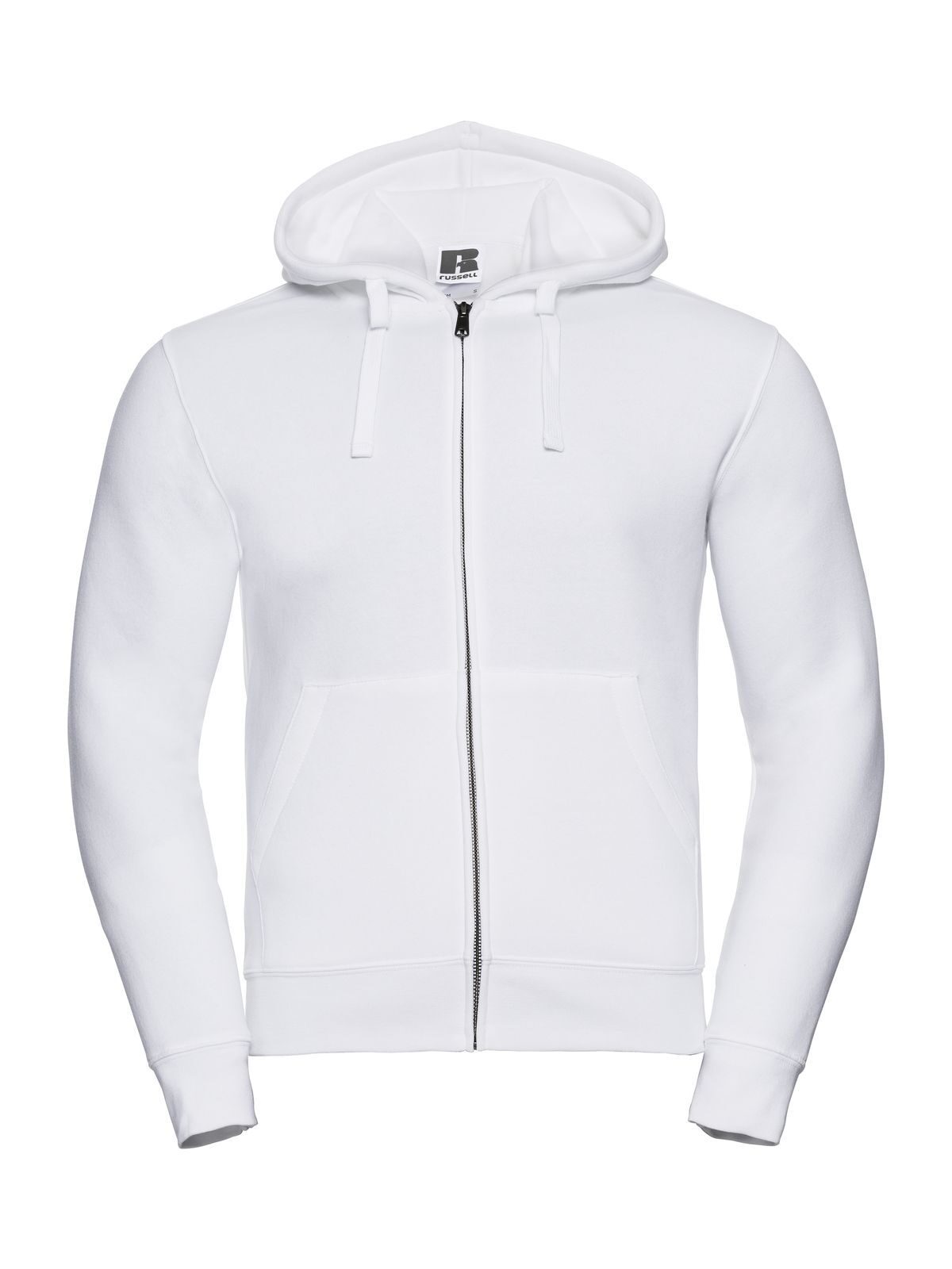 Authentische Herren-Kapuzenjacke mit Reißverschluss - 30 - Weiß