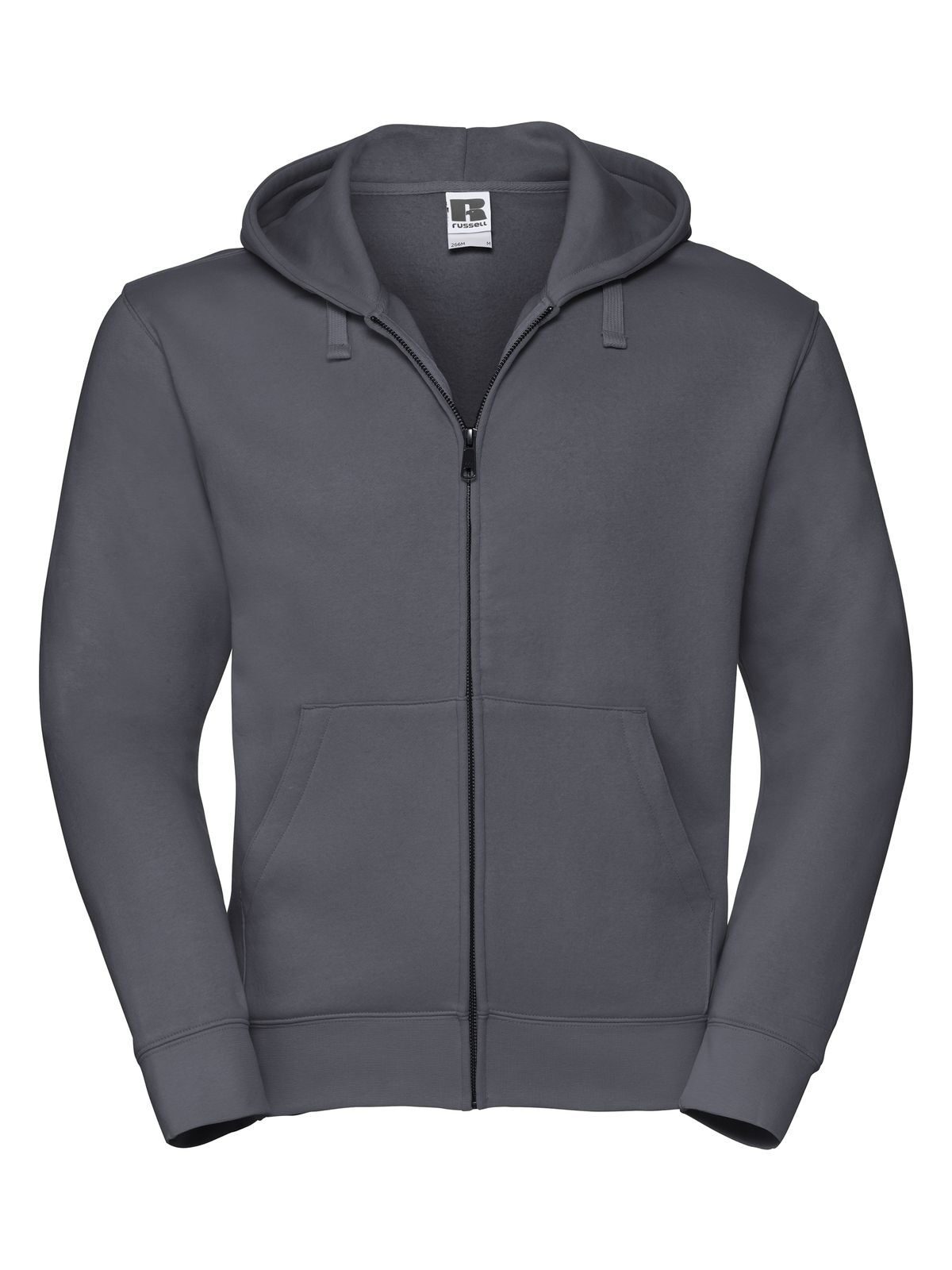 Authentische Herren-Kapuzenjacke mit Reißverschluss - CG - Konvoi Grau