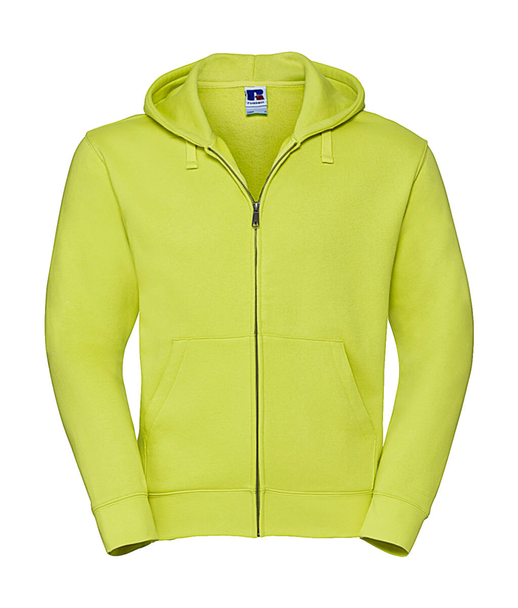 Authentische Herren-Kapuzenjacke mit Reißverschluss - LM - Kalk