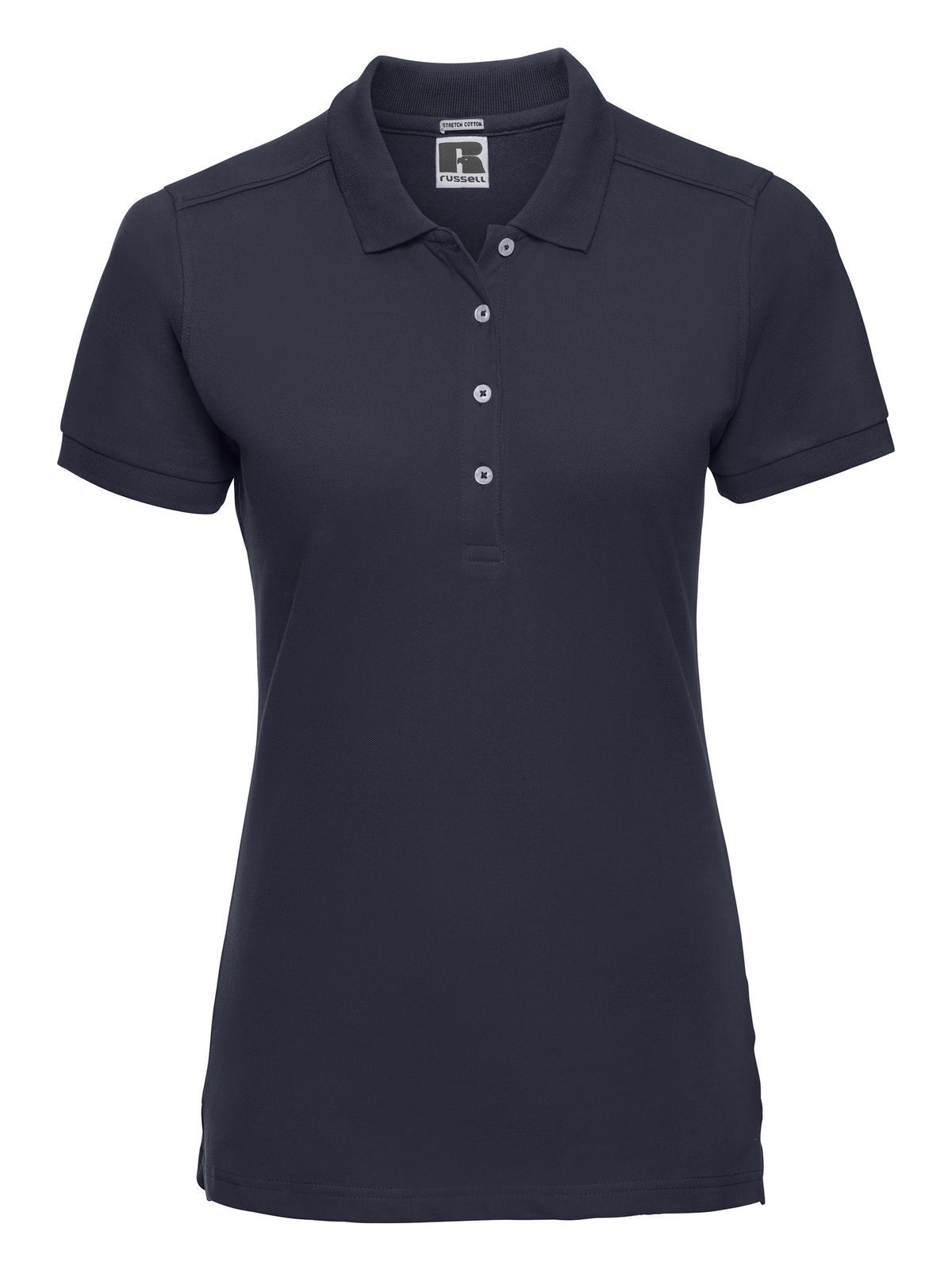 Damen-Stretch-Polohemd - FN - Französische Marine